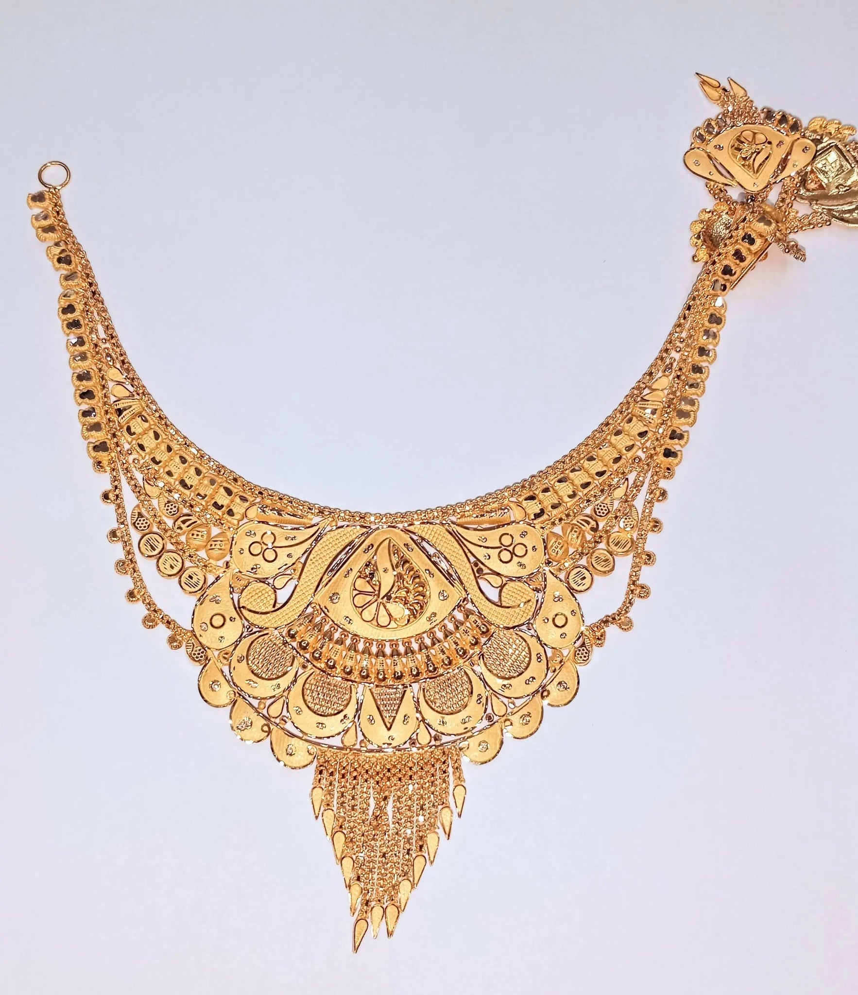 Gold Necklace Sarafa Bazar India