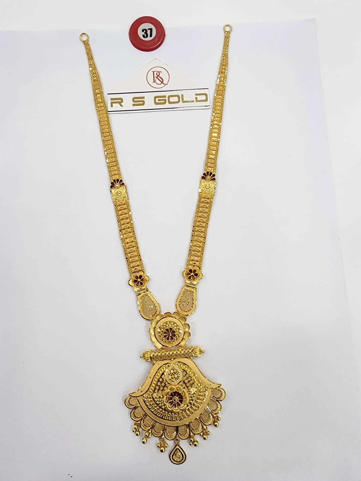 Gold Long Set Sarafa Bazar India