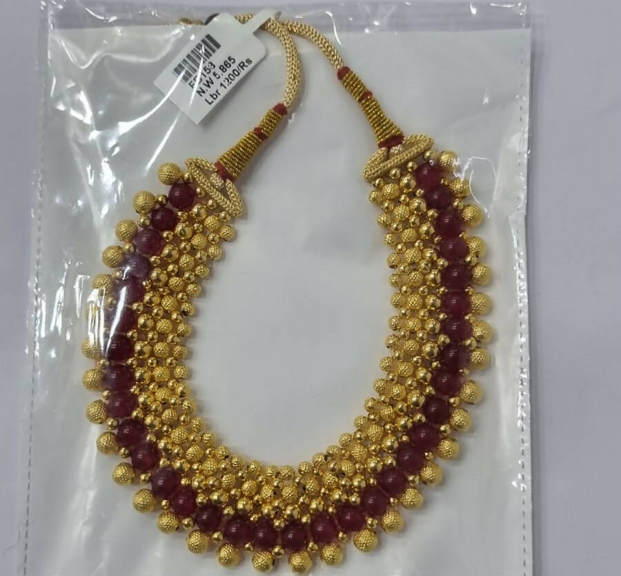 Light Weight Ghalsari Necklace Sarafa Bazar India