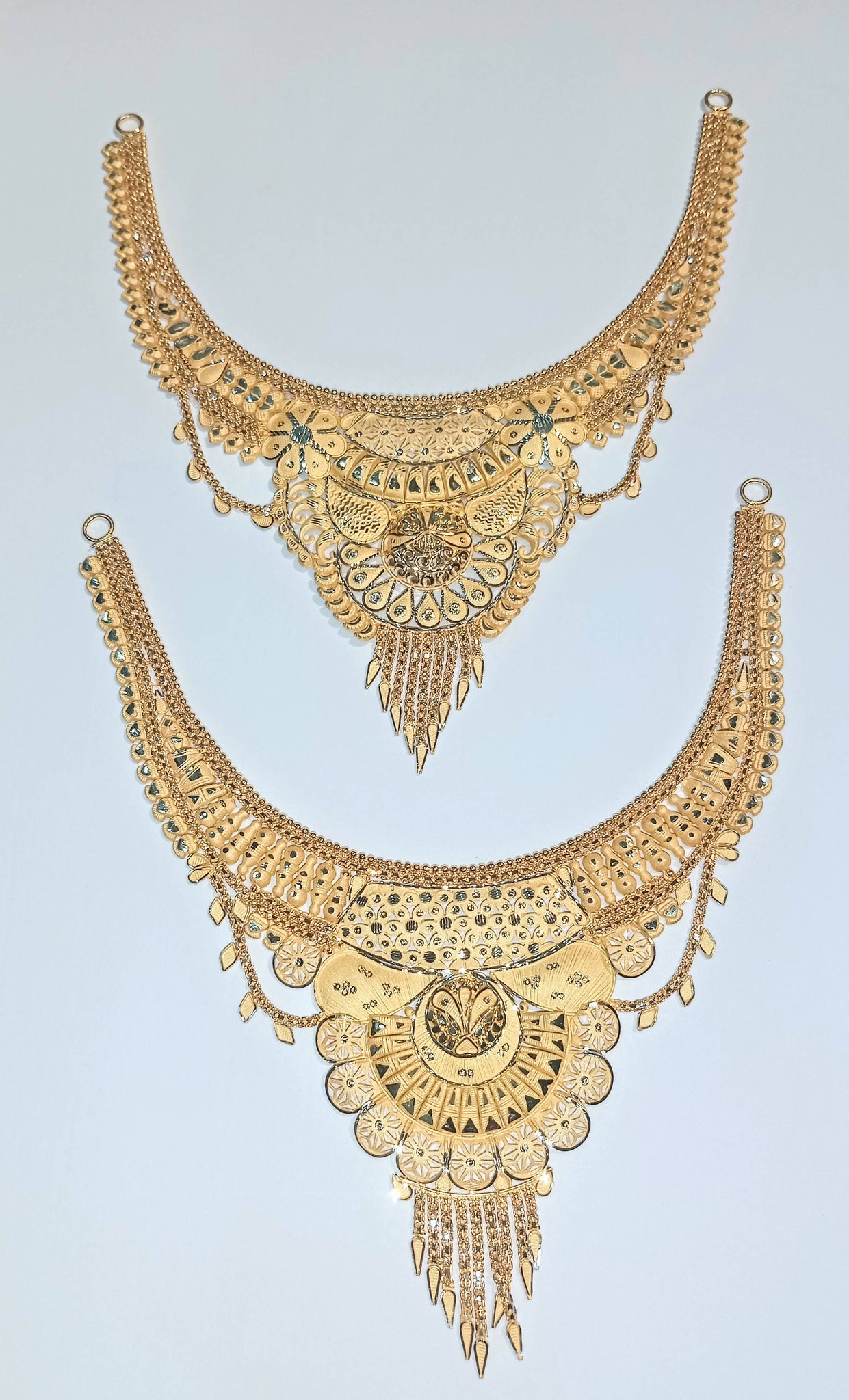 Gold Necklace Sarafa Bazar India