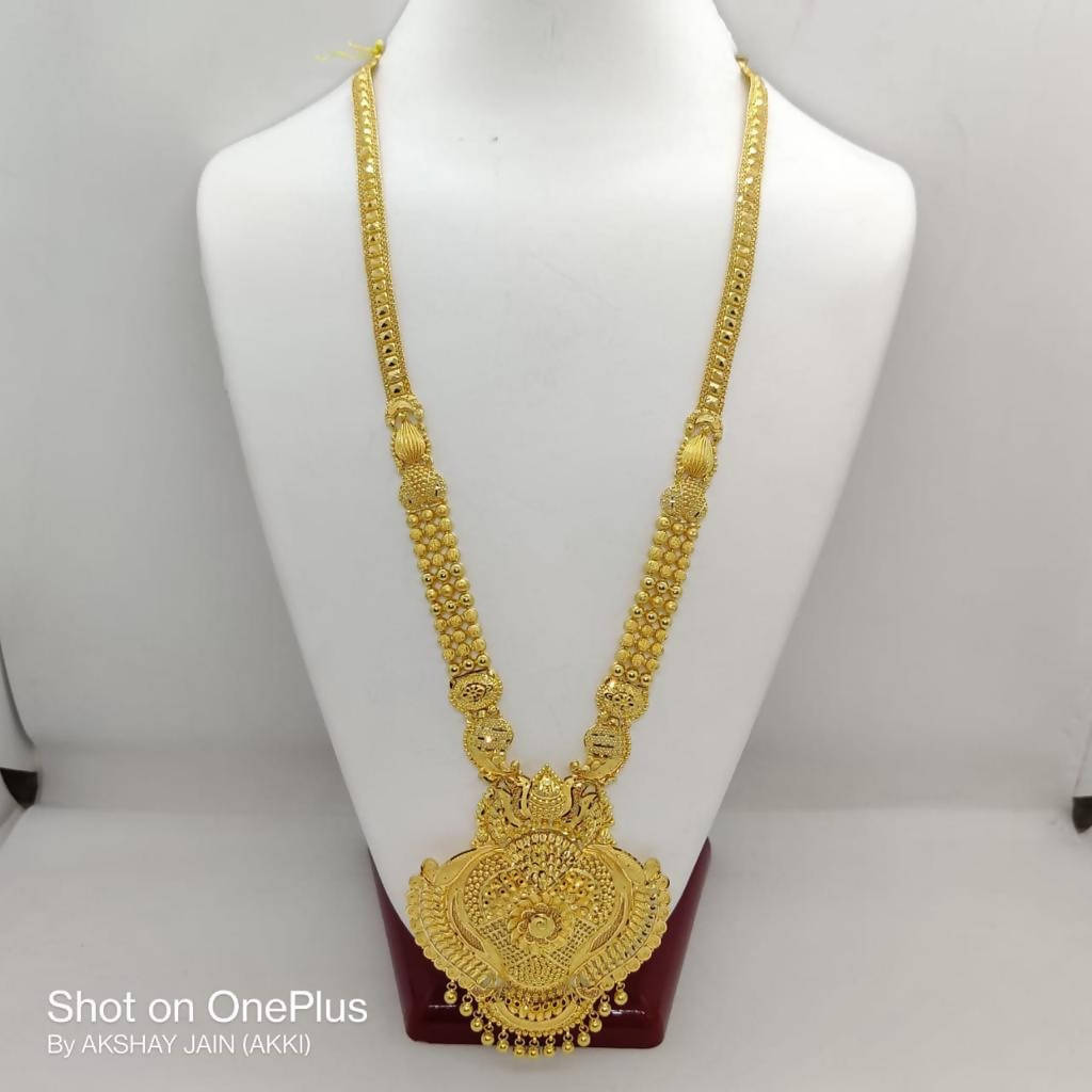 Gold Long Set Sarafa Bazar India