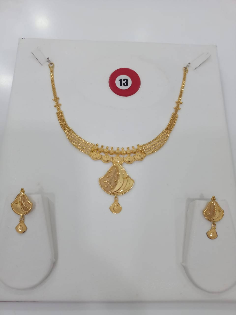 Gold Necklace Sarafa Bazar India