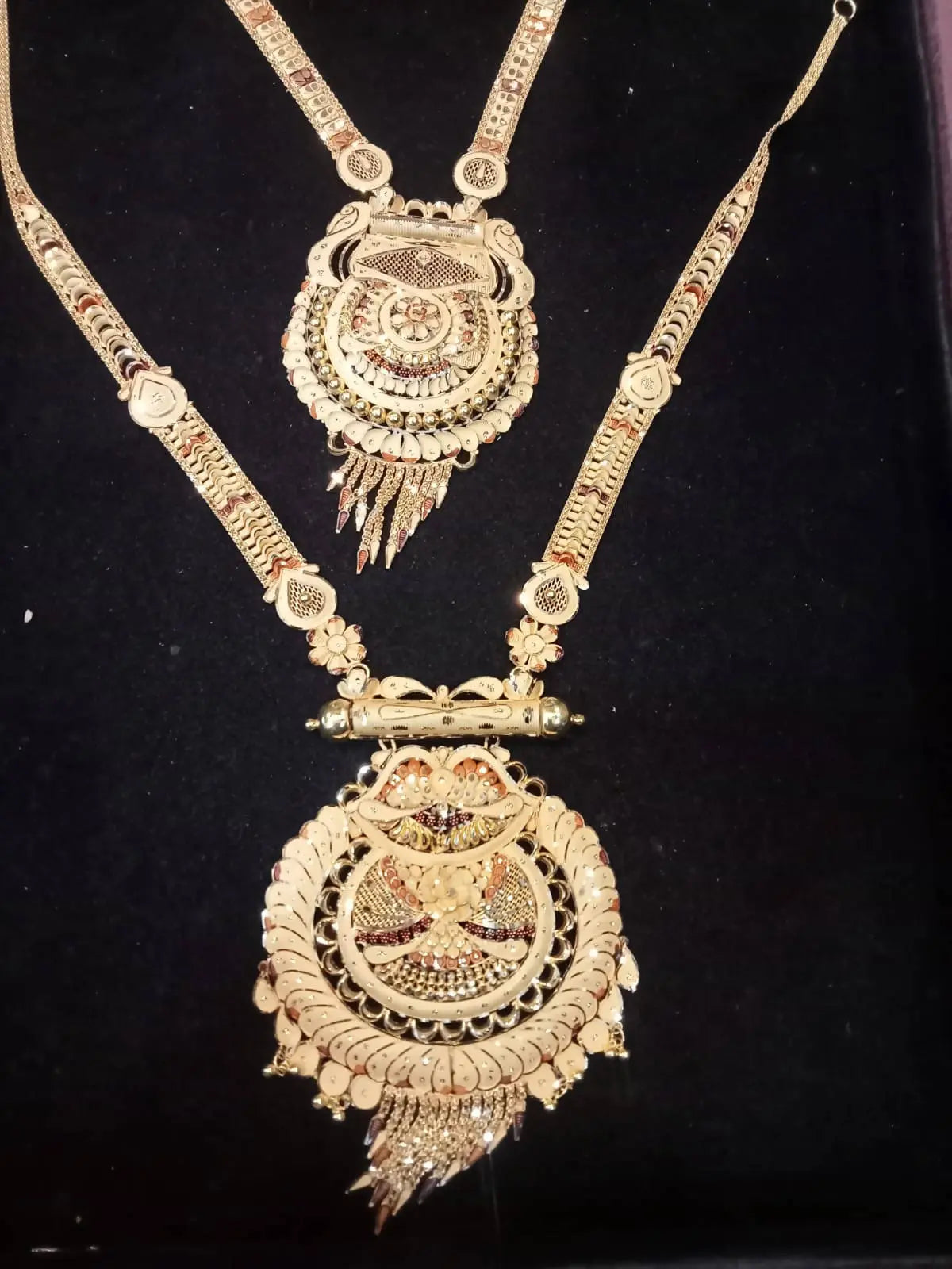 Gold Long Set Sarafa Bazar