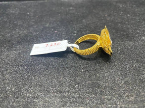 Flower Plain Casting Ladies Ring Sarafa Bazar