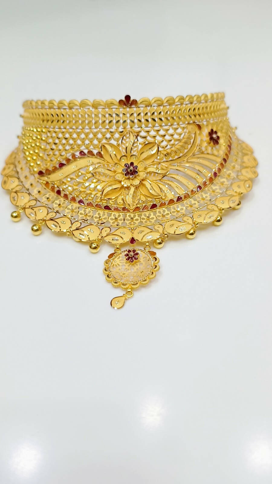 Gold Choker Sarafa Bazar India