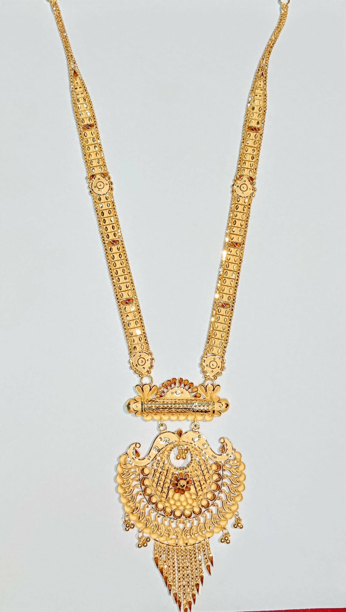 Gold Long Set Sarafa Bazar India