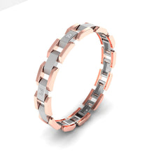 Platinum Gold Gents Bracelet