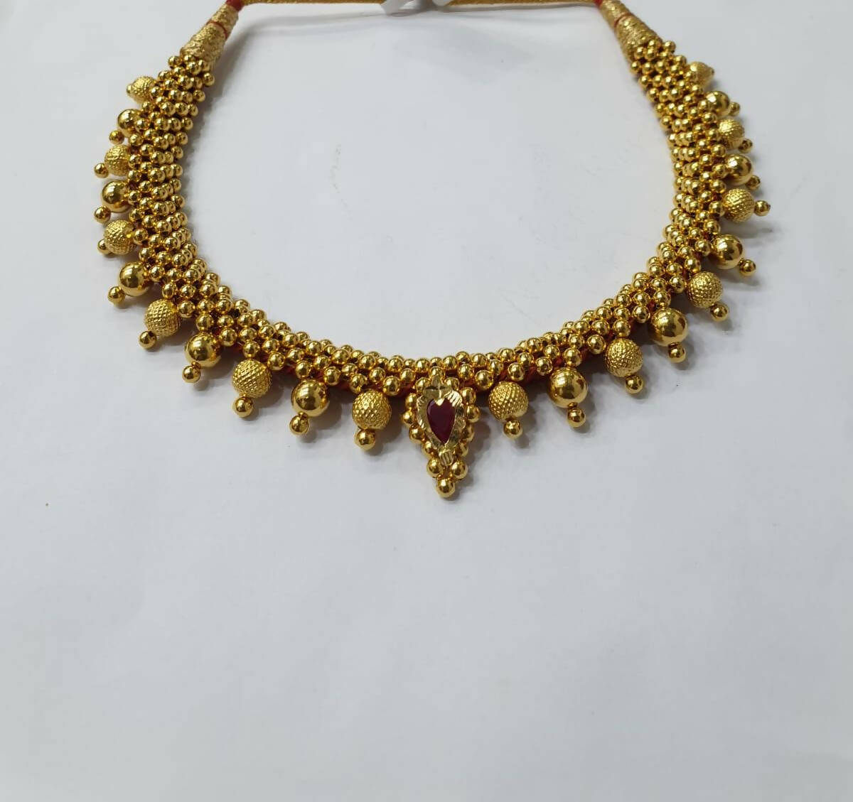 Light Weight Ghalsari Necklace Sarafa Bazar India