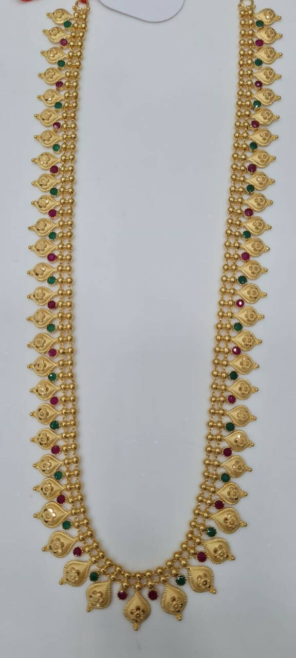 Gold Long Set Sarafa Bazar India