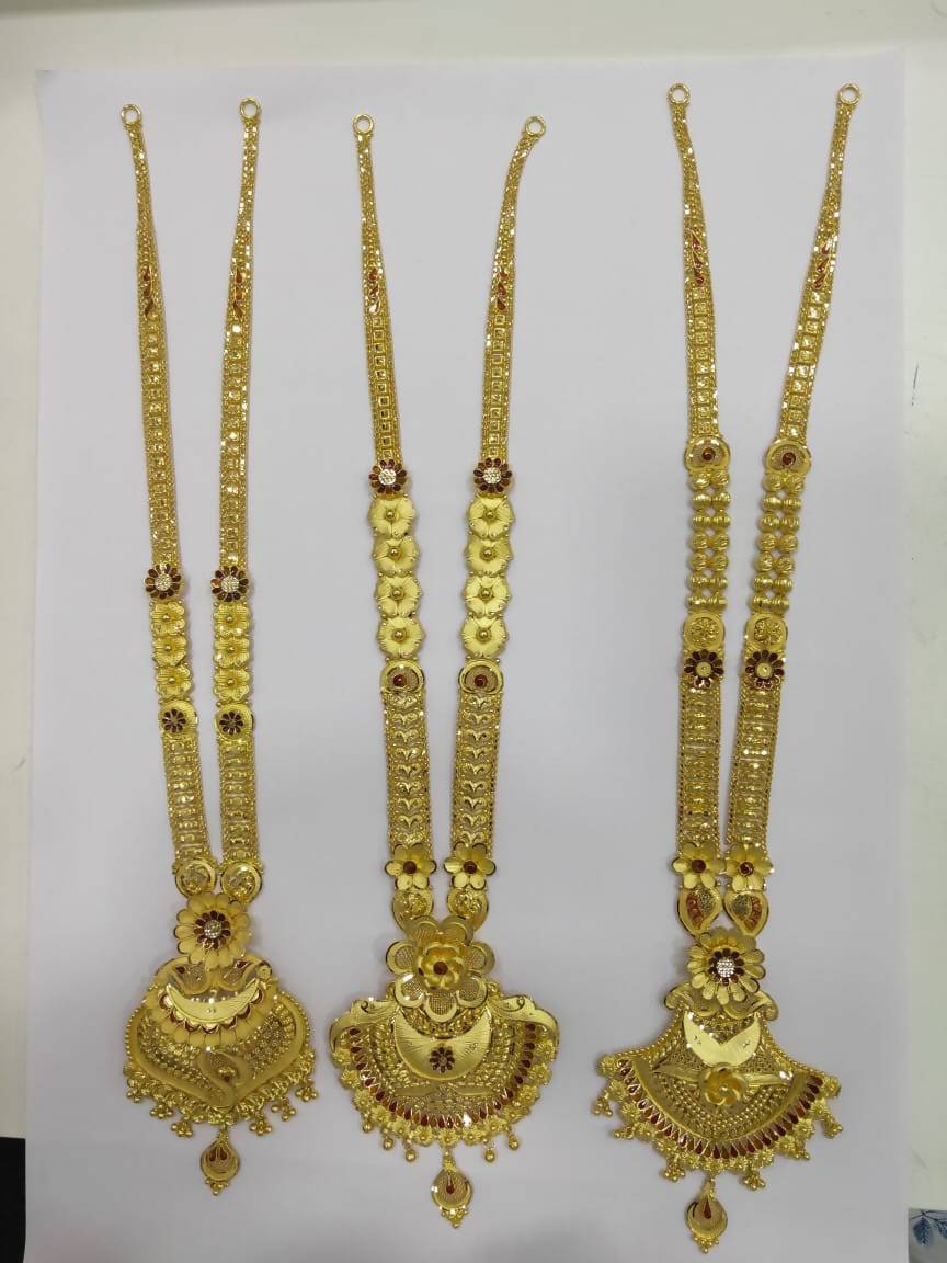 Gold Long Set Sarafa Bazar