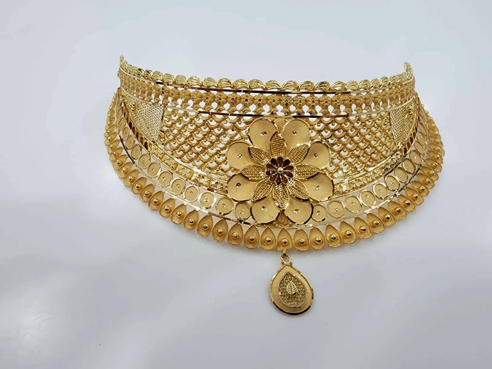 Gold Choker Sarafa Bazar India