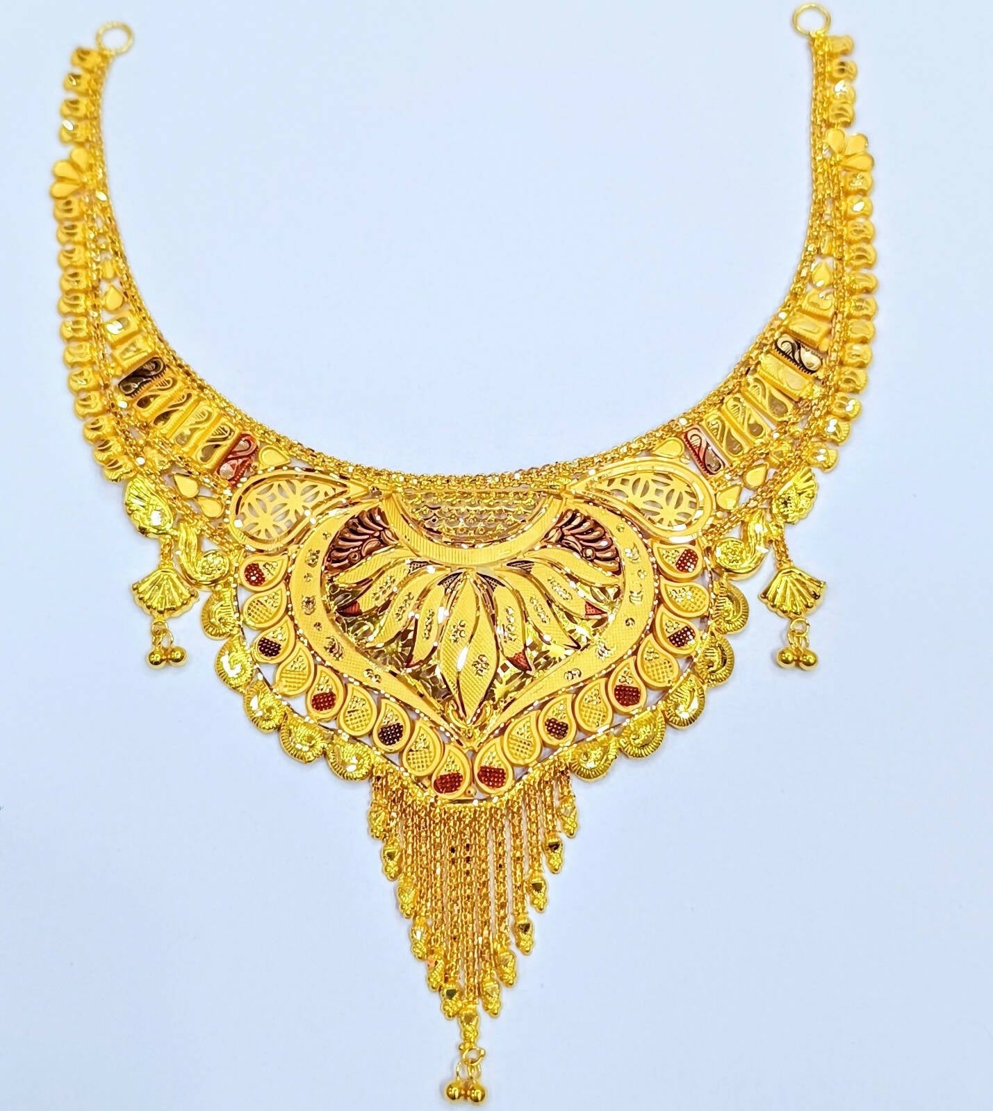 Gold Necklace Sarafa Bazar India