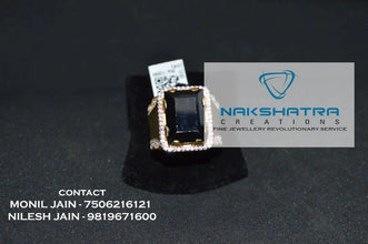 CZ Casting Gents Ring Sarafa Bazar India
