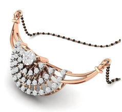 Diamond Mangalsutra Sarafa Bazar India