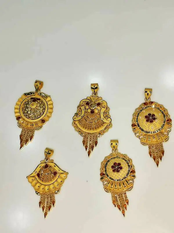 Gold Pendant Sarafa Bazar India