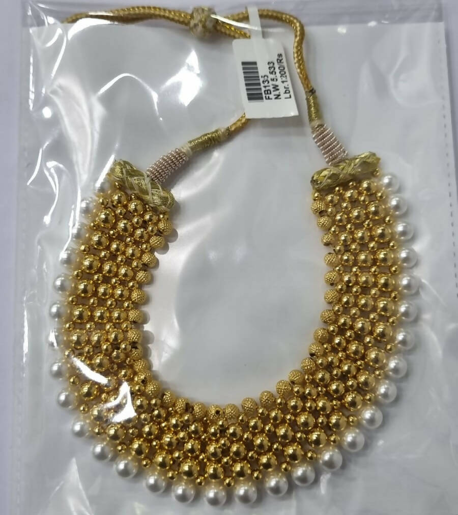 Light Weight Ghalsari Necklace Sarafa Bazar India