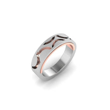 Platinum Gold Couple Bands