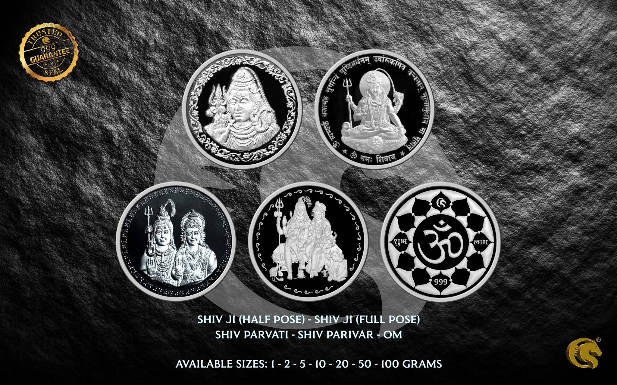 Shiv Parivar Silver Coins Collection | Omkar Mint Sarafa Bazar