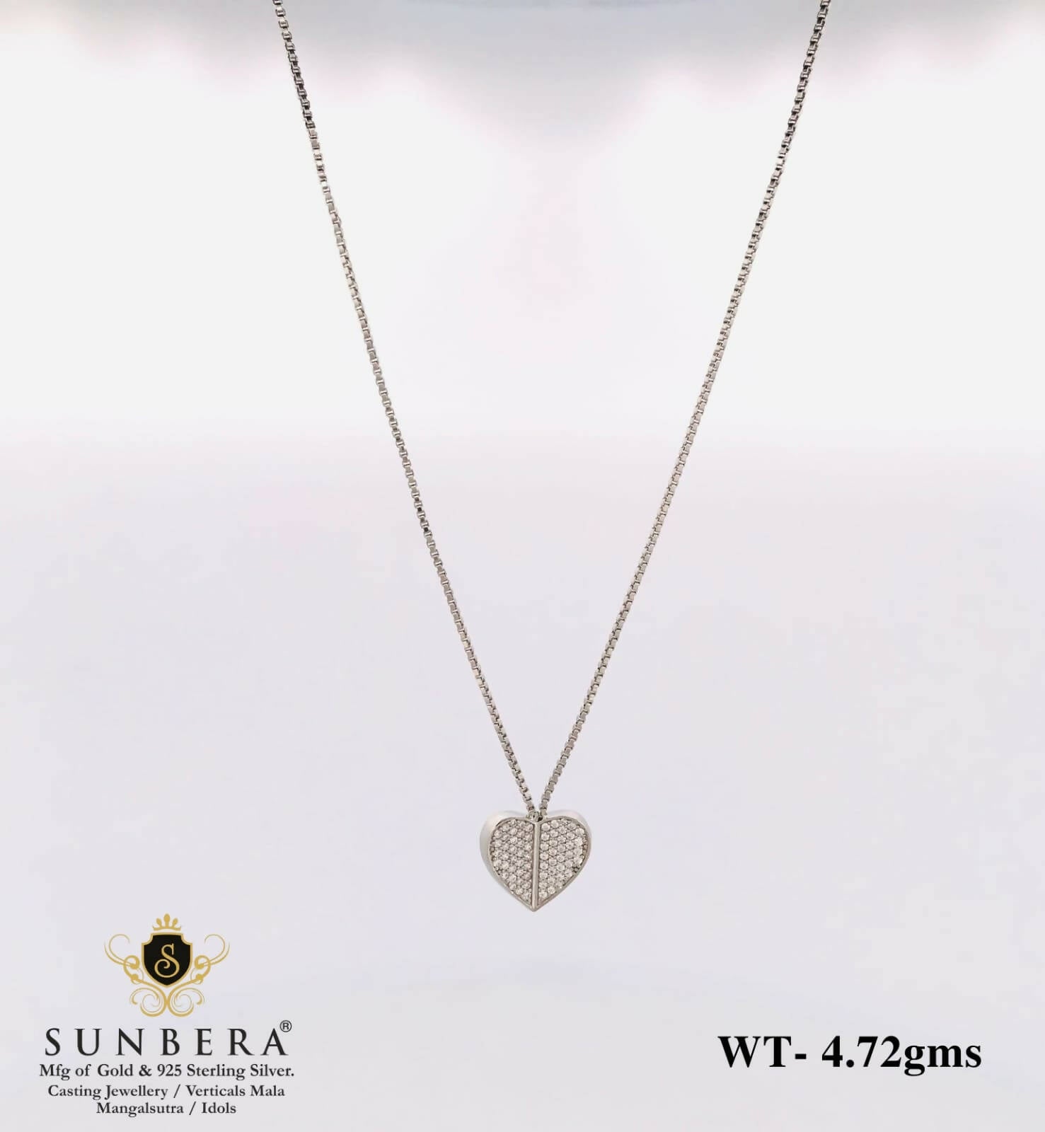 925 Silver Chain Set Sarafa Bazar India