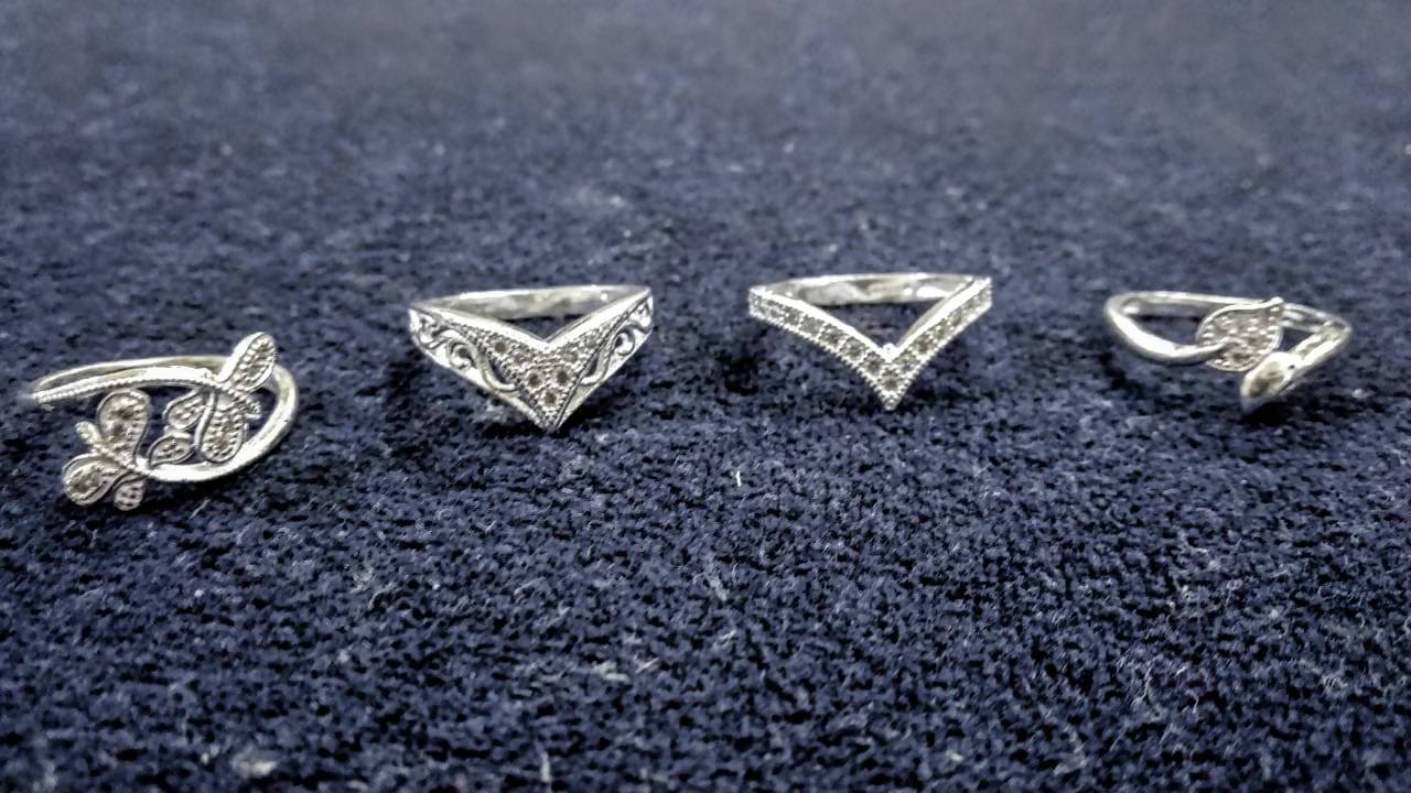 Rajkot Silver Micro Rings Sarafa Bazar