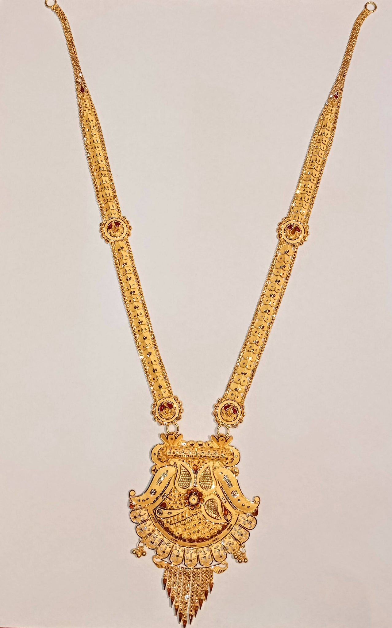 Gold Long Set Sarafa Bazar India