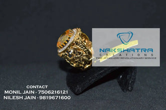 CZ Casting Gents Ring Sarafa Bazar India