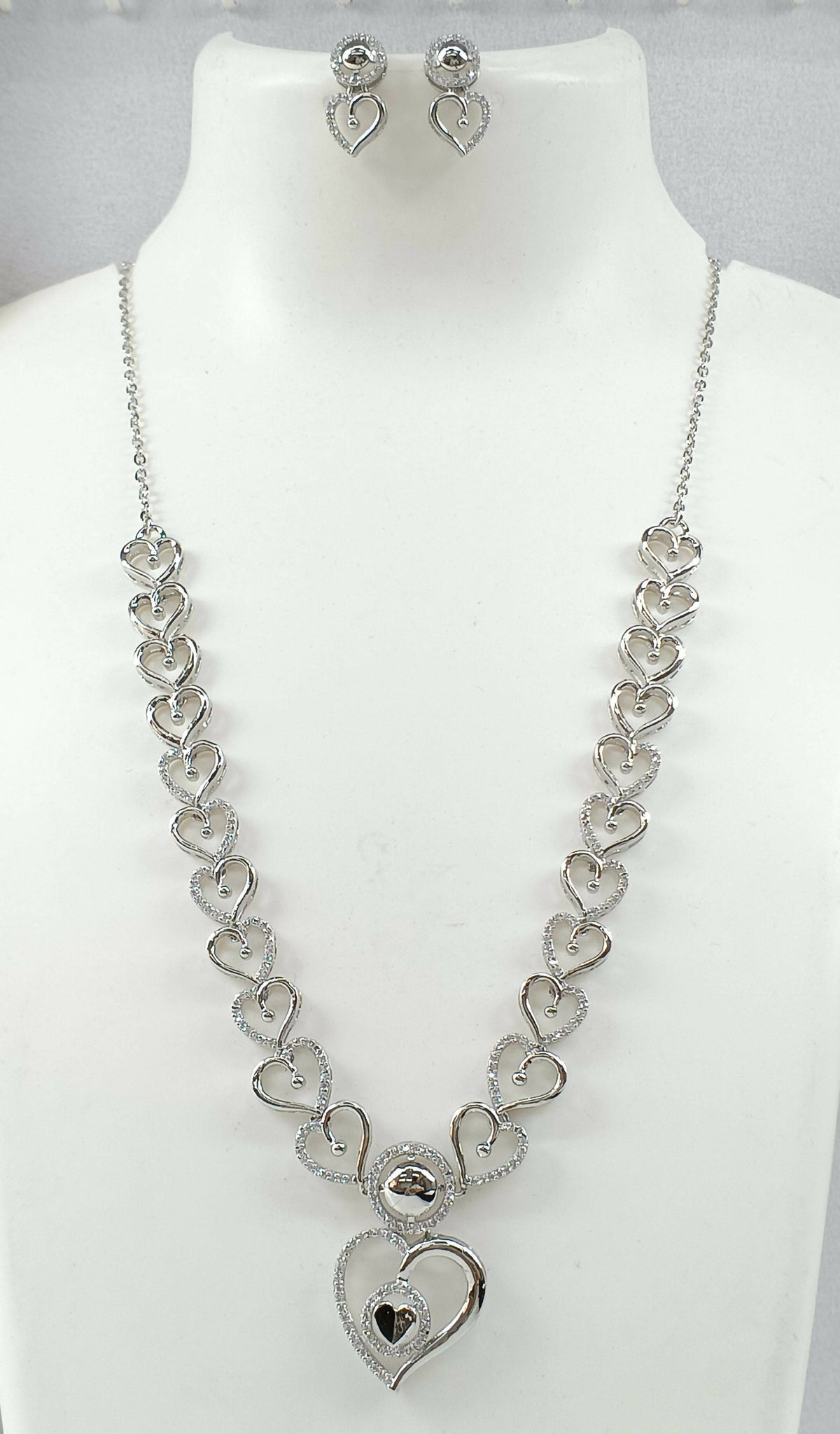 925 Silver Chain Set Sarafa Bazar India