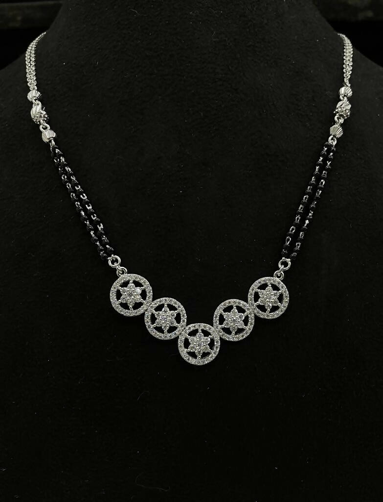 925 Silver Mangalsutra Sarafa Bazar India