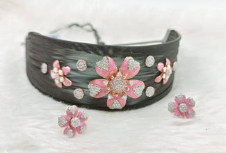 18KT NECKLACE SET Sarafa Bazar