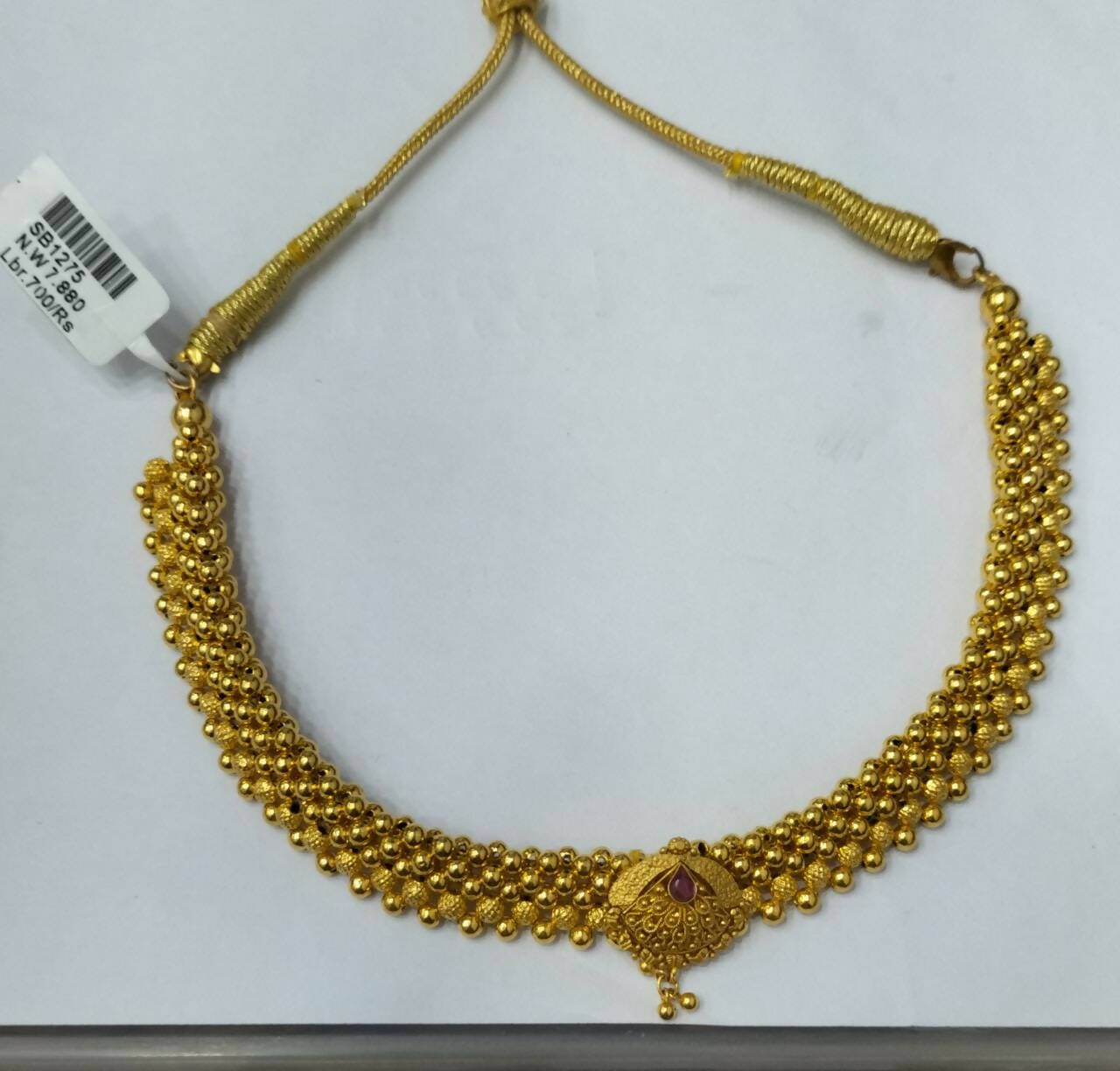 Light Weight Ghalsari Necklace Sarafa Bazar India