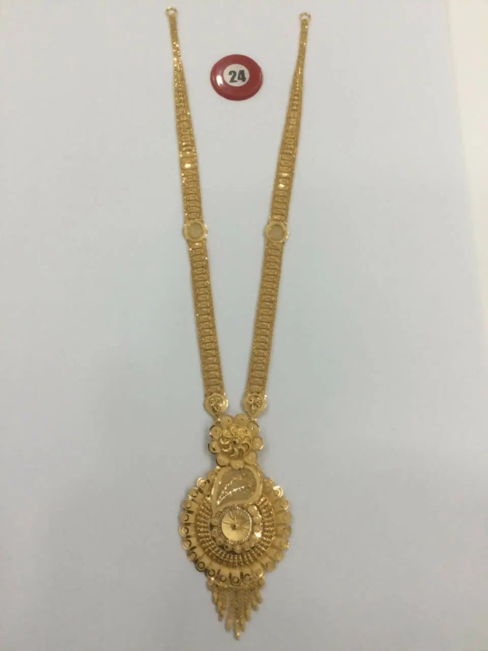 Gold Long Set Sarafa Bazar India