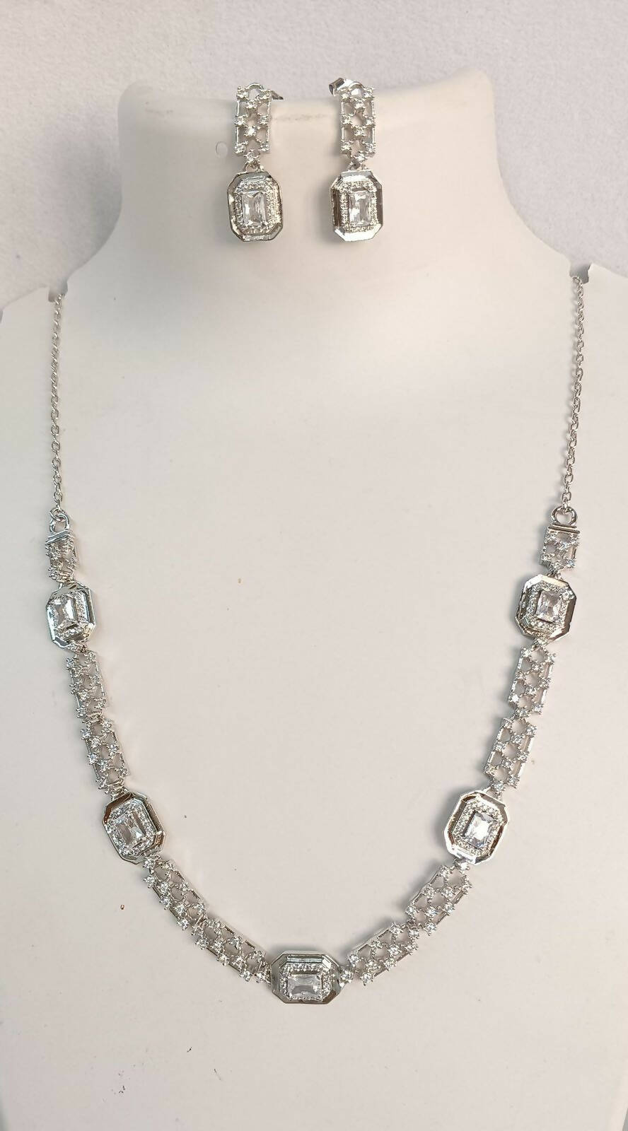 Silver Necklace Sarafa Bazar India