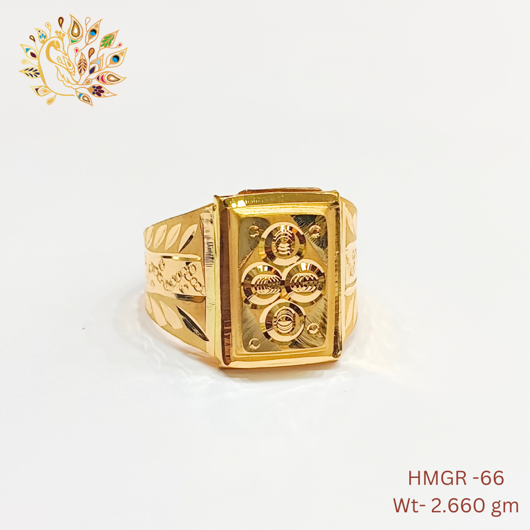 HMGR-66 - Handmade Gents Ring Sarafa Bazar India