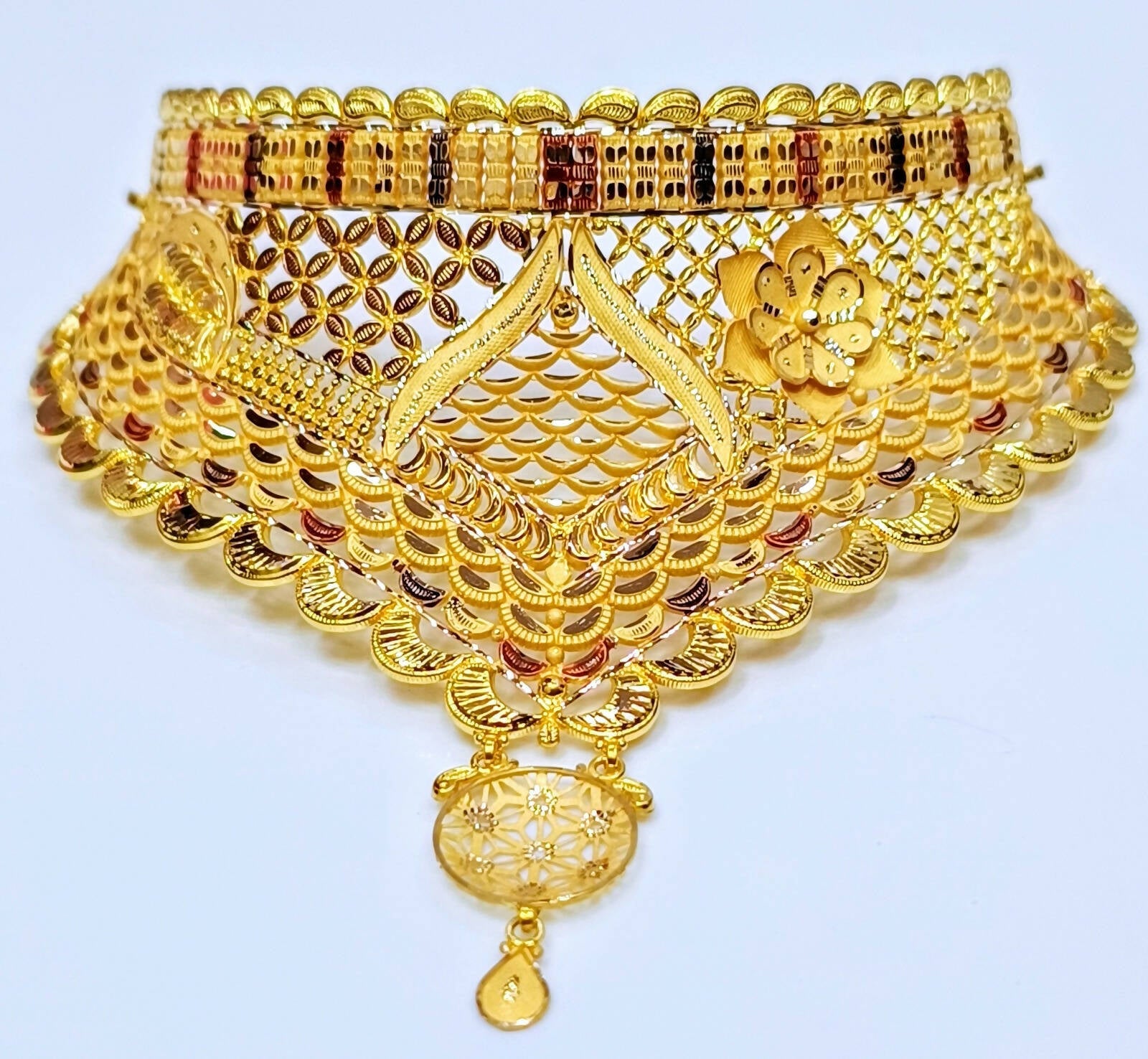 Gold Choker Sarafa Bazar India