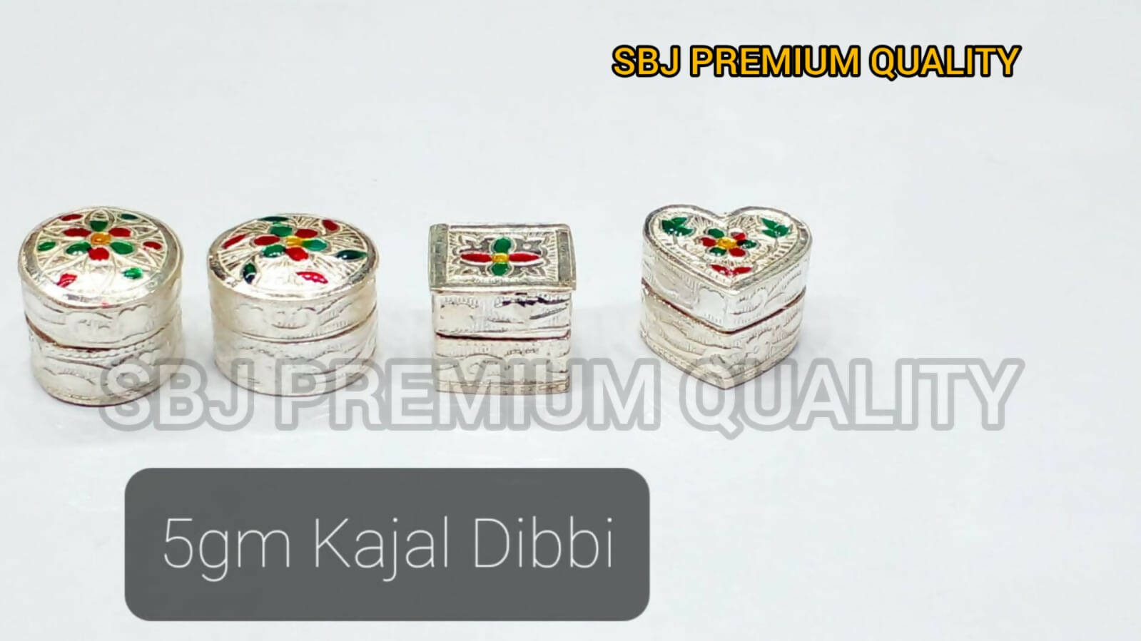 Silver Kajal Dabbi Sarafa Bazar India