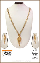 22Kt Turkish long Set. Sarafa Bazar