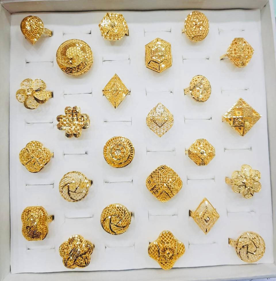 Turkish Gold Ladies Rings