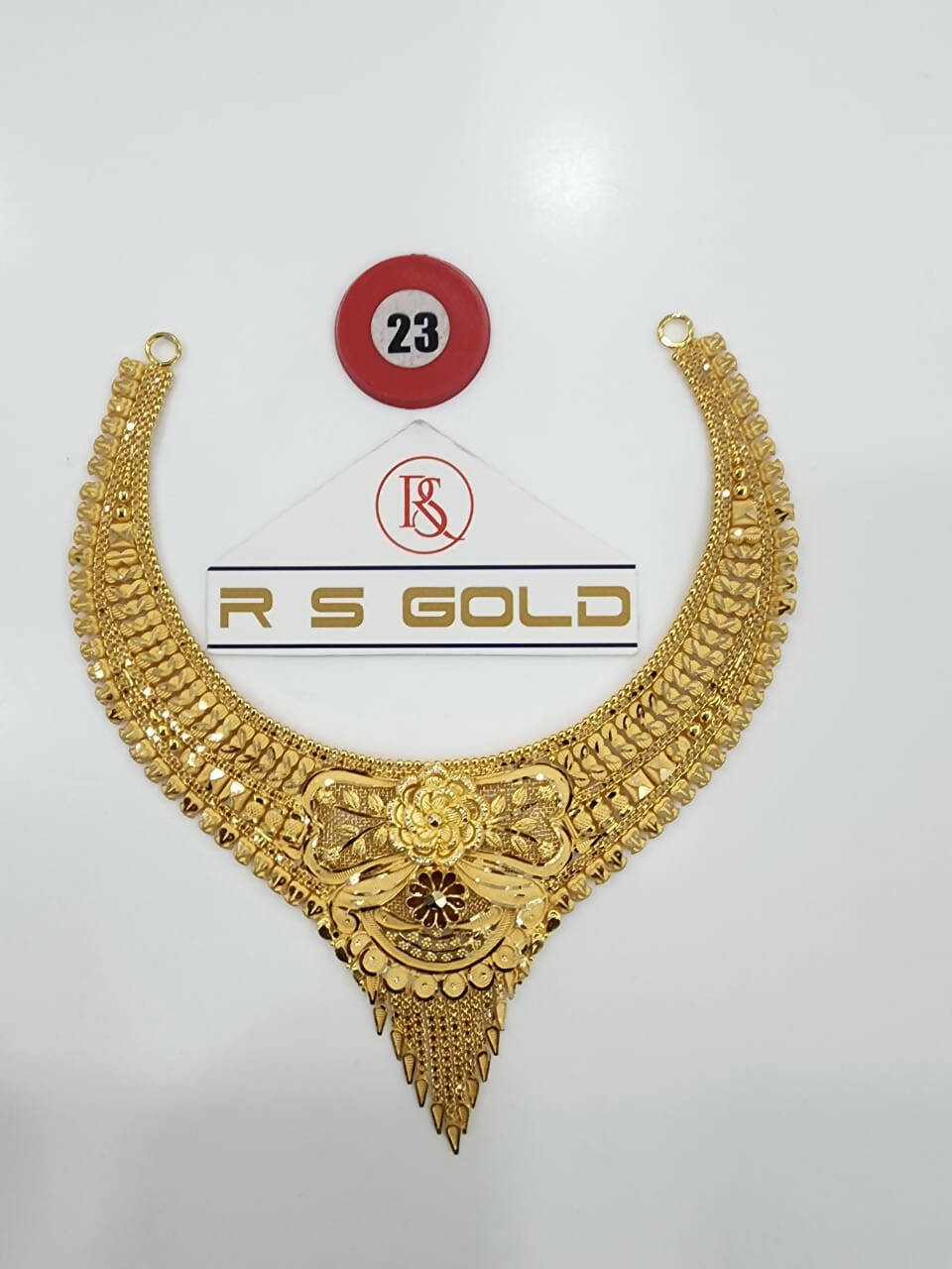 Gold Necklace Sarafa Bazar India