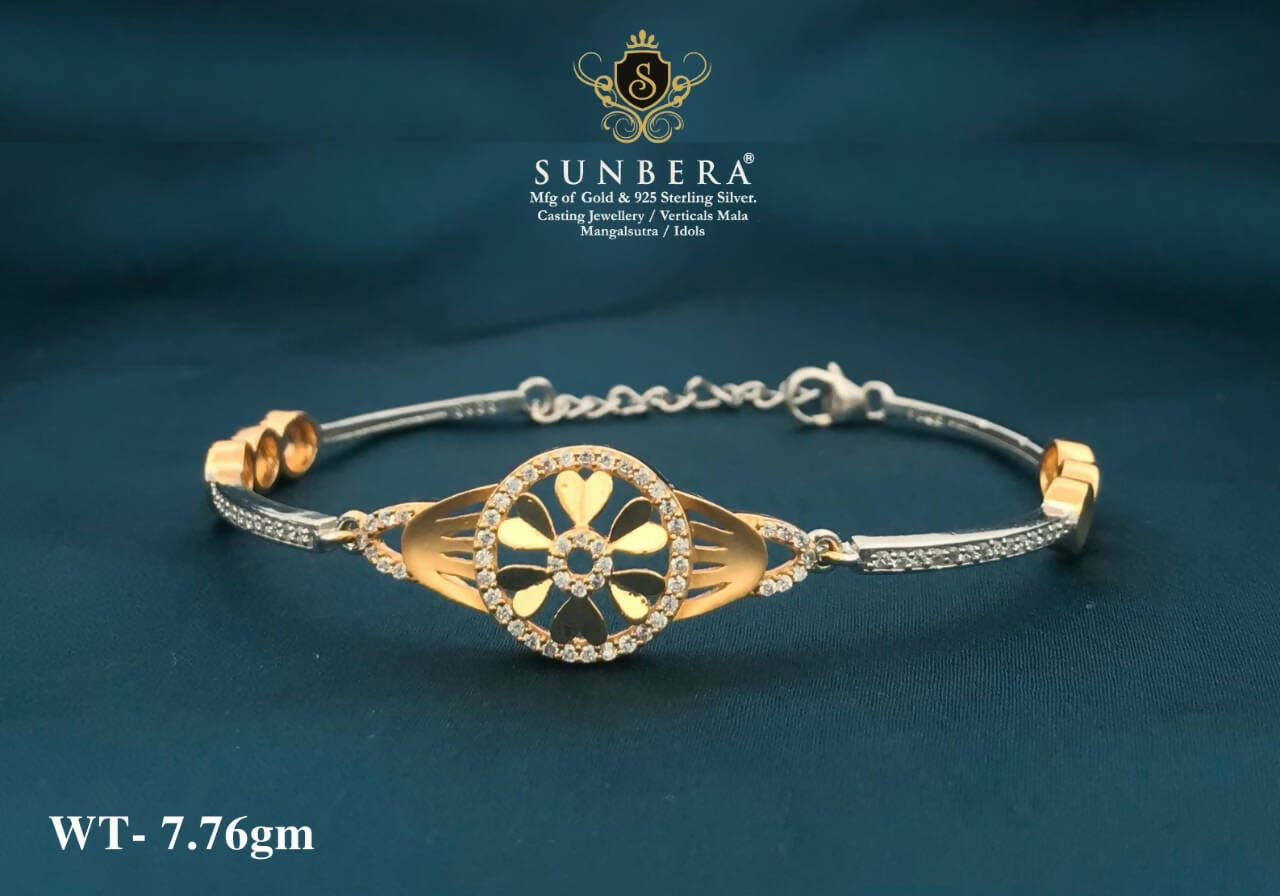 925 Silver Ladies Bracelet Sarafa Bazar India