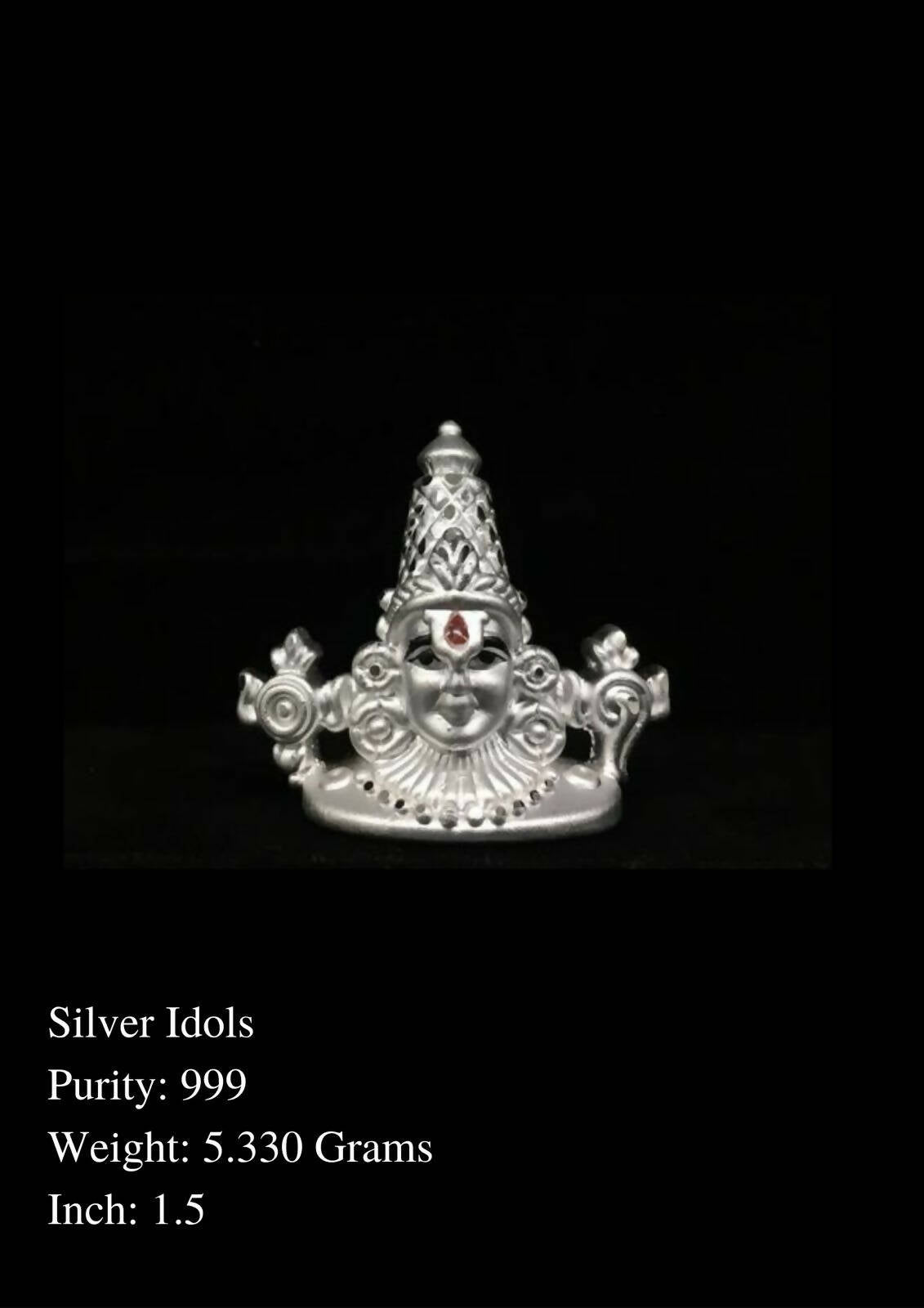 999 Silver Idols Sarafa Bazar India