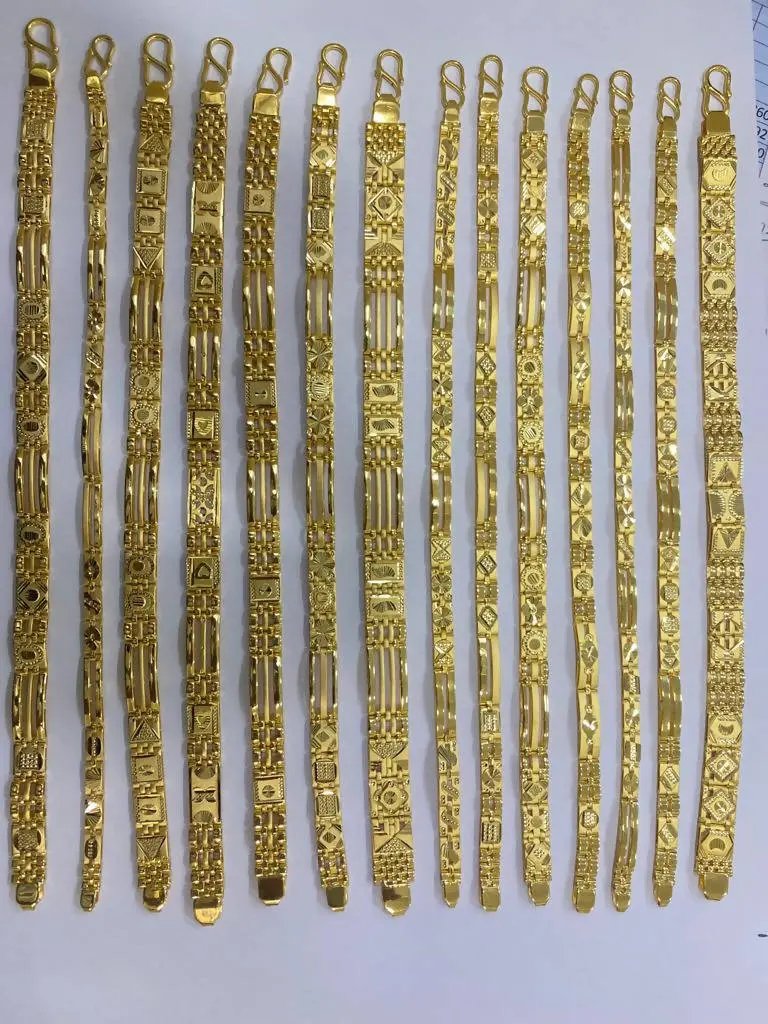 High Polish Cartier Gents Bracelets Sarafa Bazar India