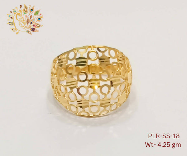 Plr Straight Rings PLR-SS-18 - Plain Casting Ladies Ring – HM Sarafa Bazar India Pvt Ltd