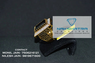 CZ Casting Gents Ring Sarafa Bazar India