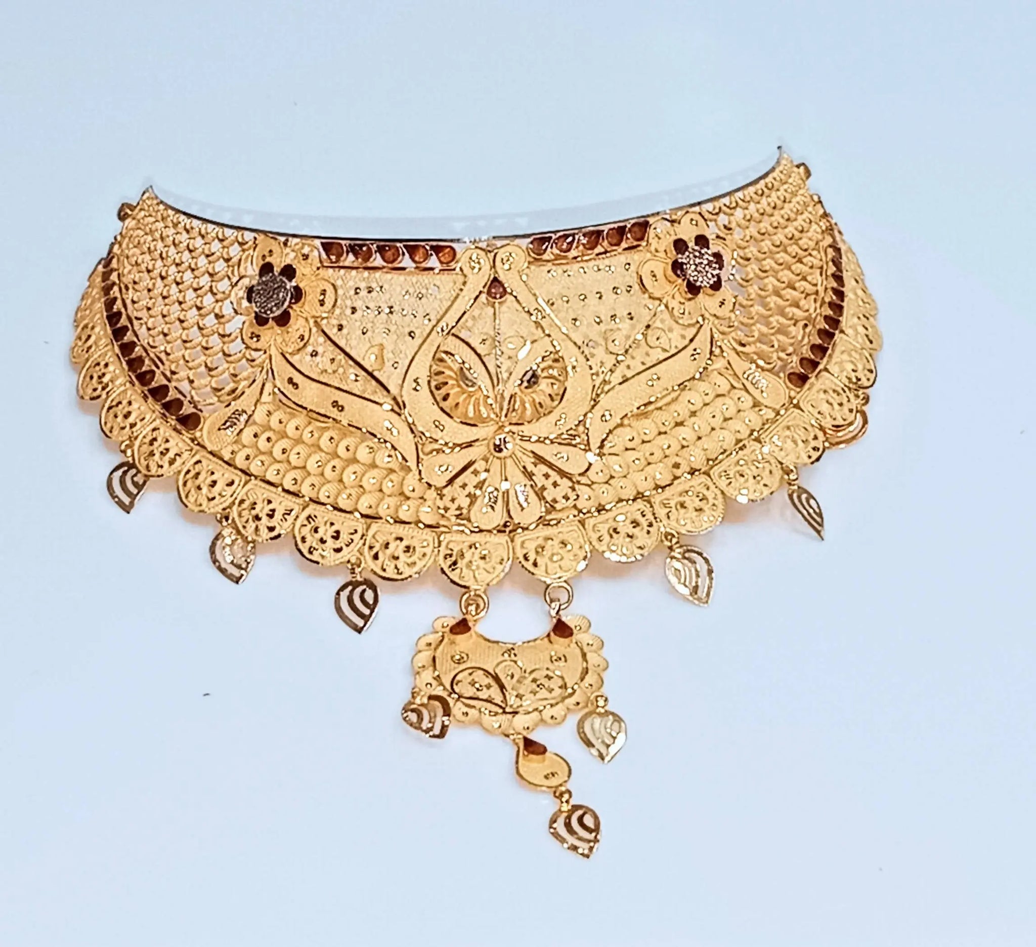 Gold Choker Sarafa Bazar India