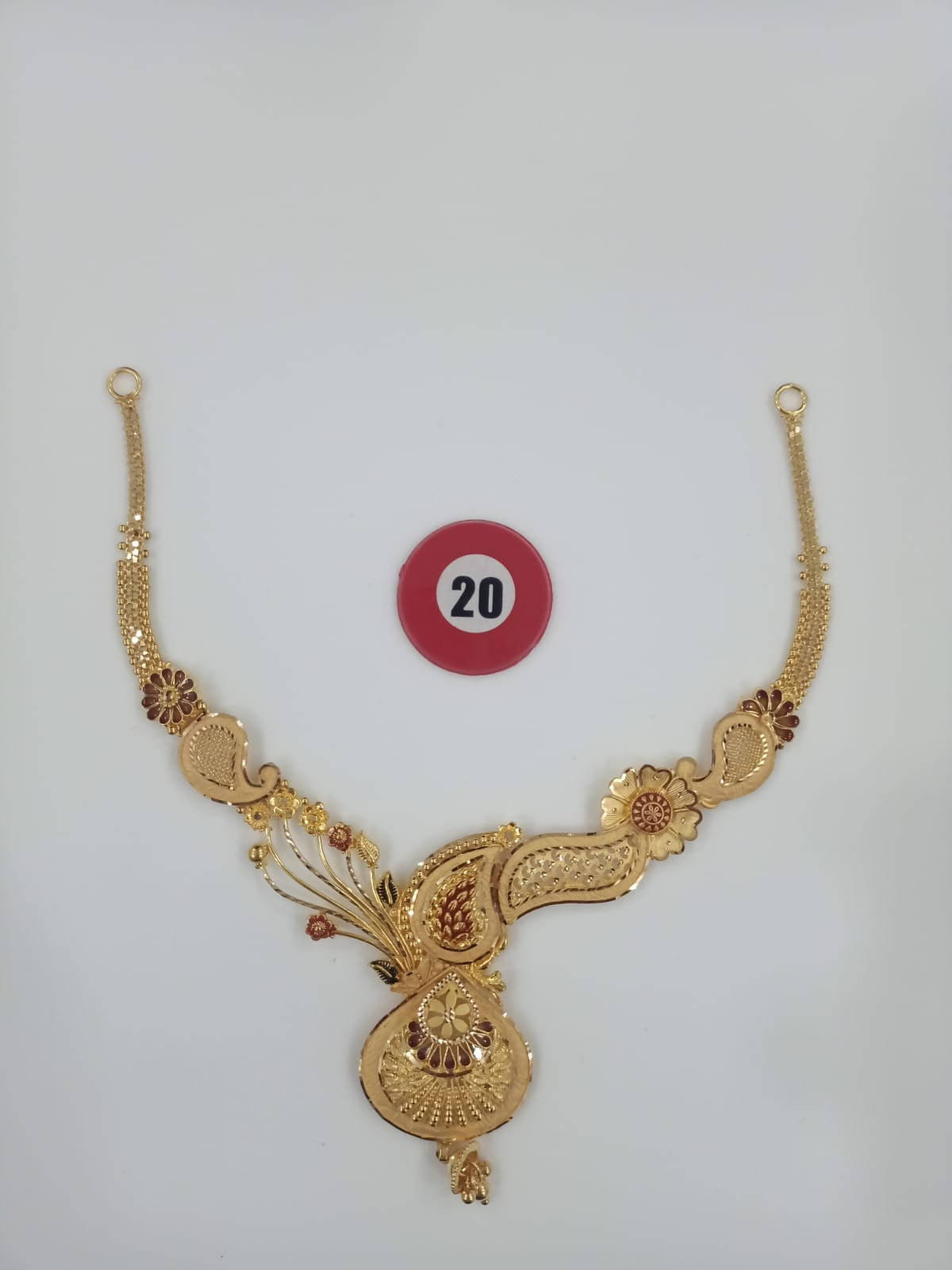 Gold Necklace Sarafa Bazar India