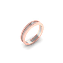 Diamond Studded Couple Bands