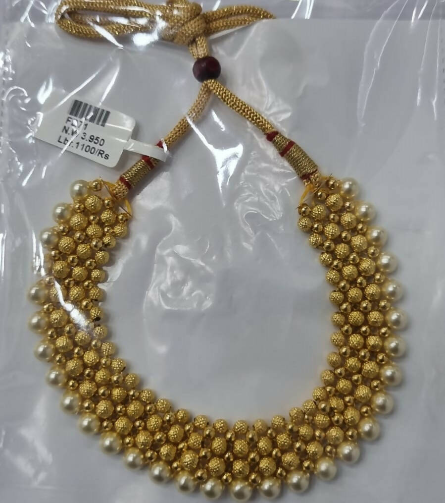 Light Weight Ghalsari Necklace Sarafa Bazar India