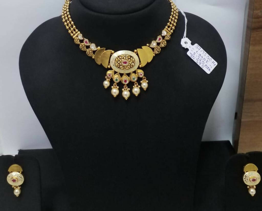 Kundan Antique Necklace