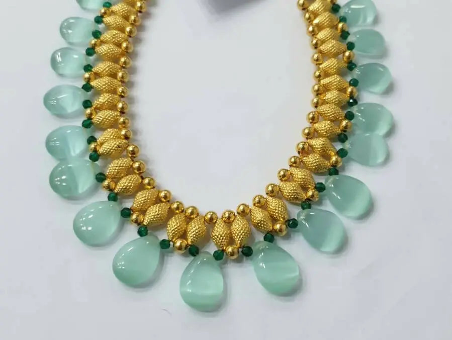 Light Weight Ghalsari Necklace Sarafa Bazar India