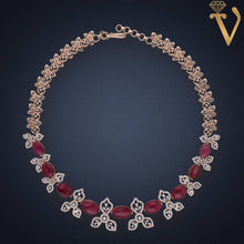 Diamond Necklace Set-NKB04758(3) Sarafa Bazar India